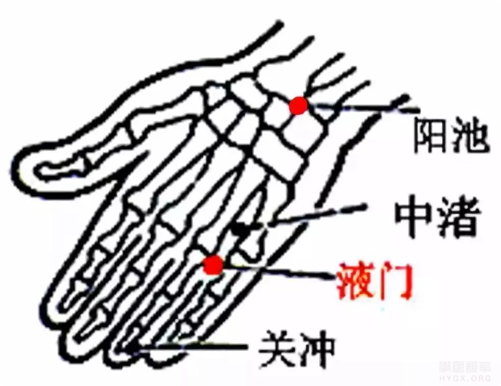 陽池穴治病